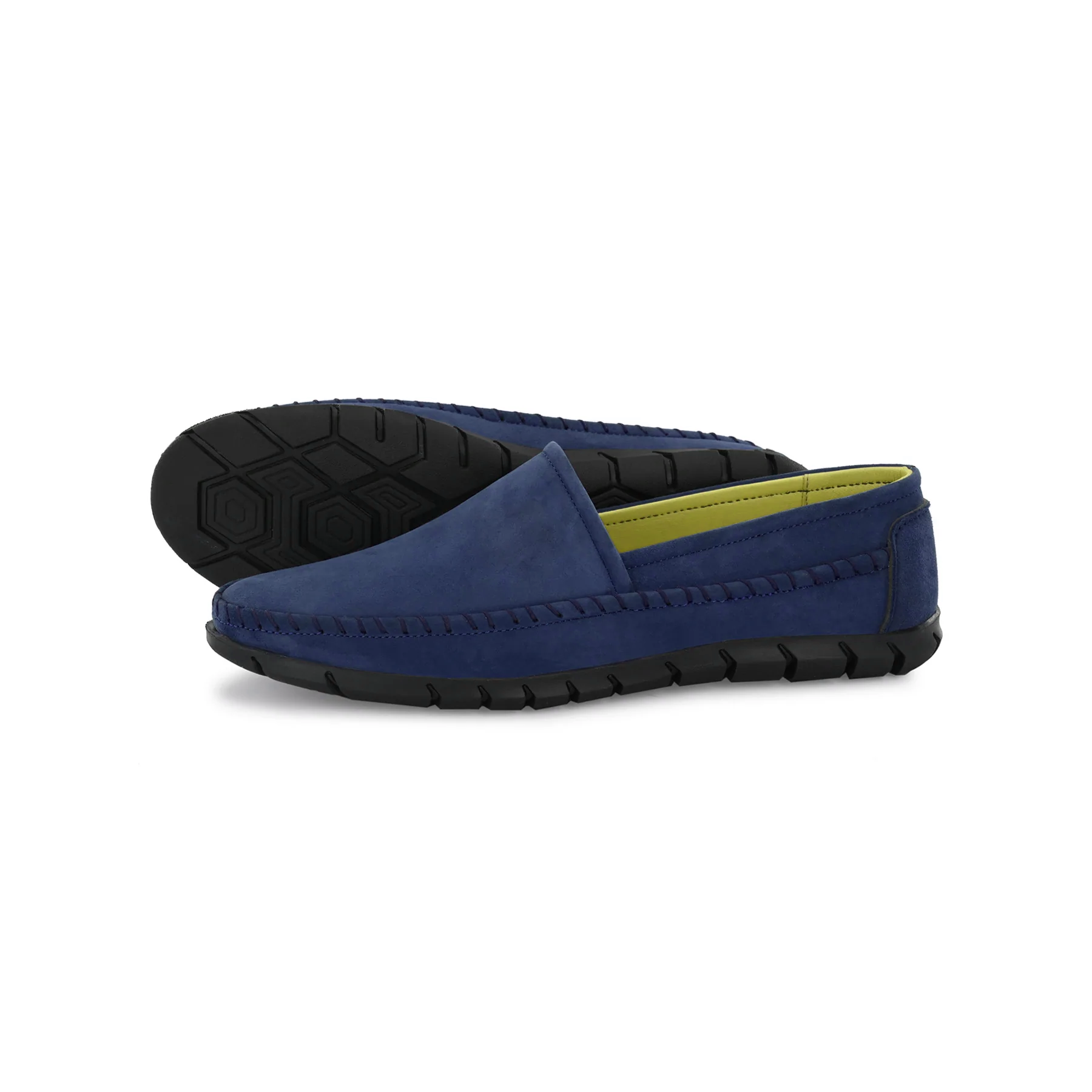 Simba Classic Blue Suede Leather Loafer