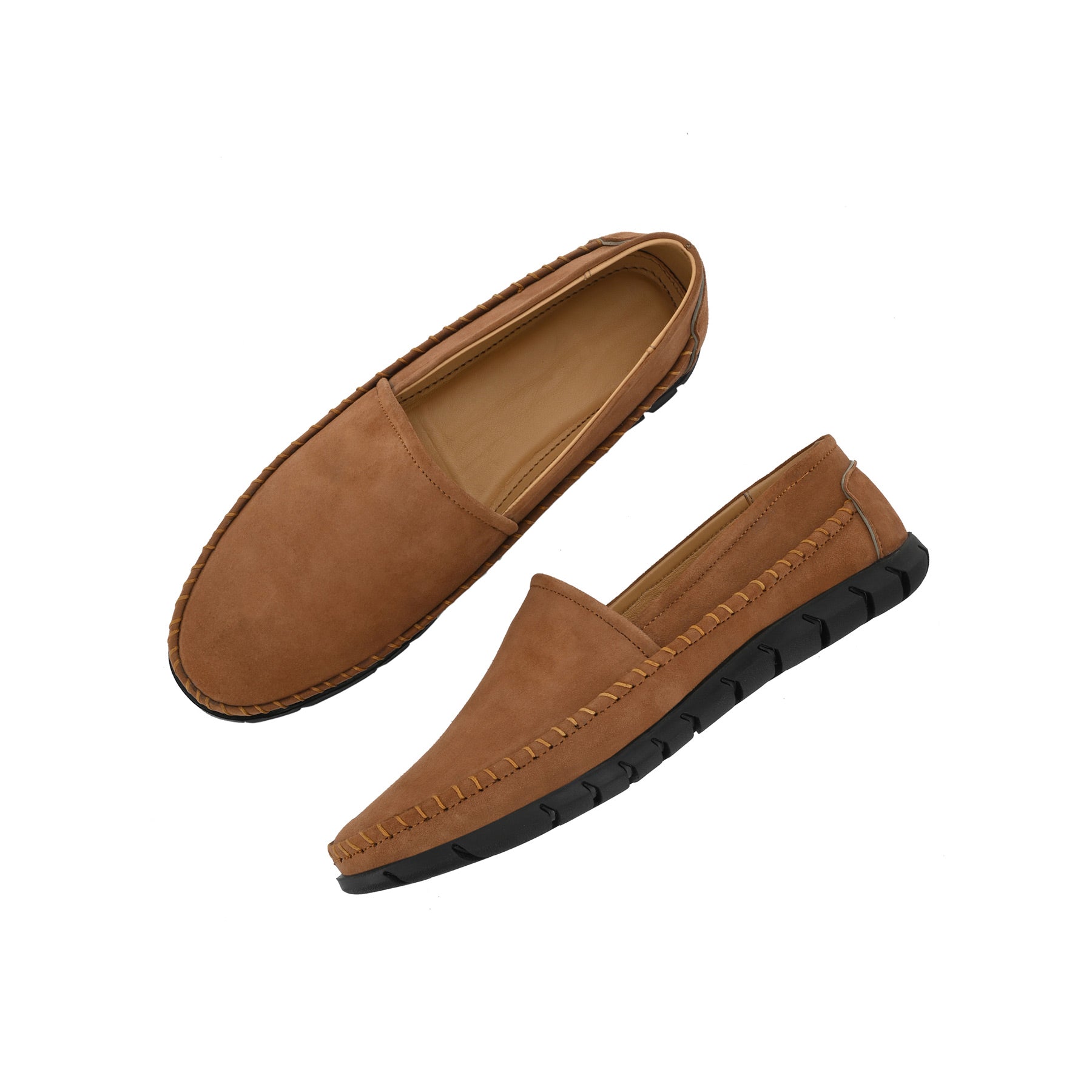 Classic Tan Suede Loafer