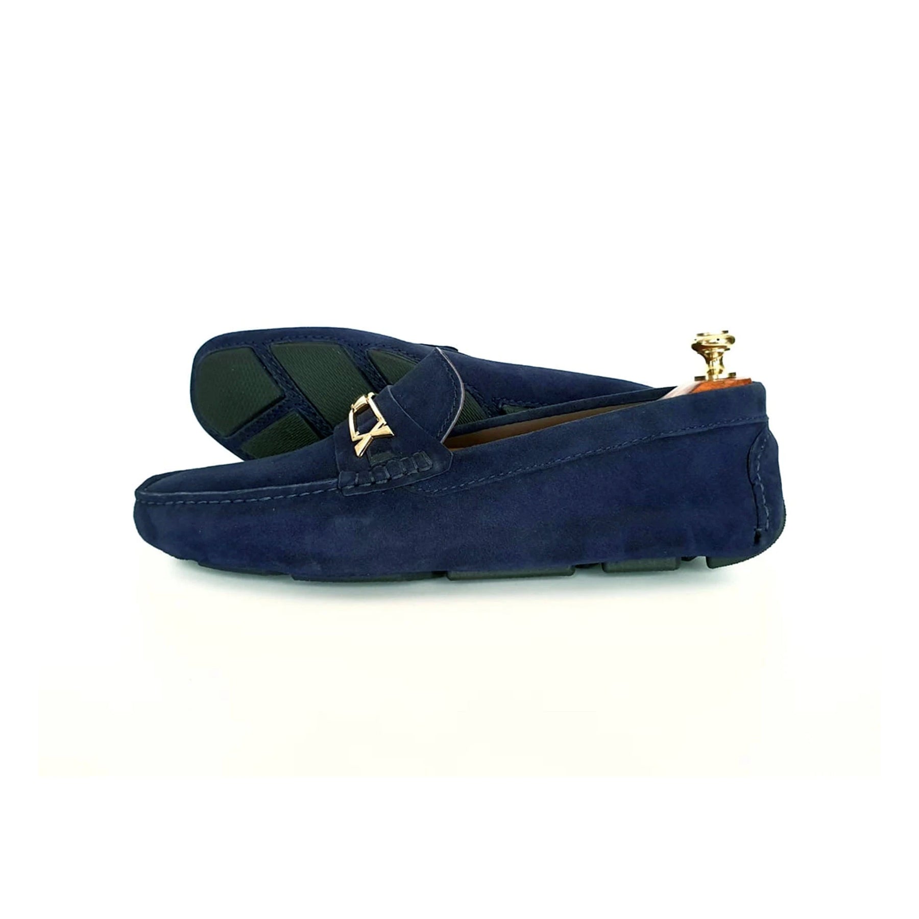 Florence Navy suede